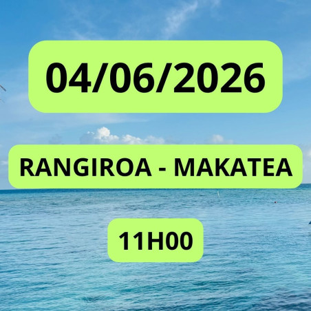RANGIROA - MAKATEA 04/06/2026 11:00
