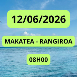MAKATEA - RANGIROA 13/06/2026 08:00