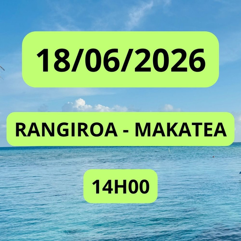RANGIROA - MAKATEA 18/06/2026 14:00