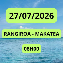 RANGIROA - MAKATEA 27/07/2026 08:00