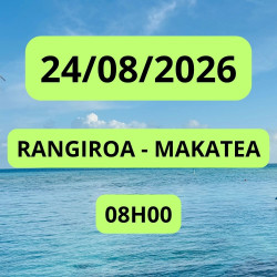 RANGIROA - MAKATEA 24/08/2026 08:00
