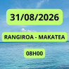 RANGIROA - MAKATEA 31/08/2026 08:00