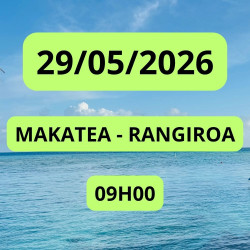 MAKATEA - RANGIROA 29/05/2026 09:00